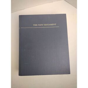 The New Testament GREEK and ENGLISH American Bible Society 1975 ABS Hardback